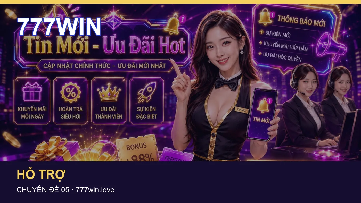 Hỏi đáp về Hỗ trợ: quy trình tự kiểm tra trên 777WIN